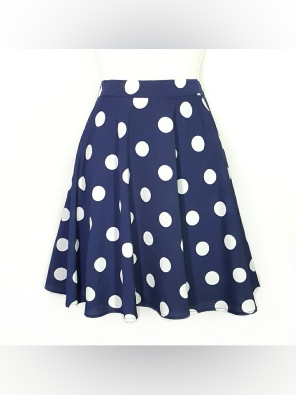 NWOT Pixley Polka Dot Swing Skirt, Size Small